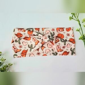 Headband twist cowgirl boots hat western